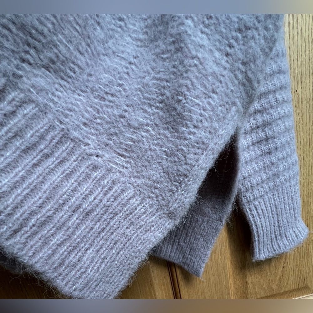 All Saints Selena Asymmetric Wool Blend Jumper! Size Small! Great condition! - Picture 6 of 13